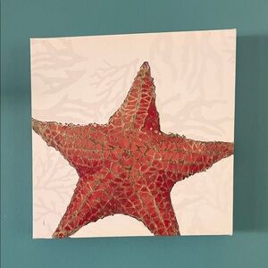Starfish Canvas Wall Art